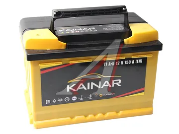 Аккумулятор Kainar 77 А·ч