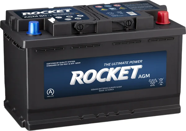 Аккумулятор Rocket 80 AGM